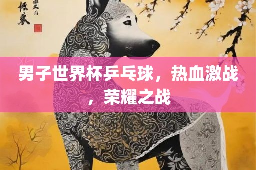 男子世界杯乒乓球，热血激战，荣耀之战