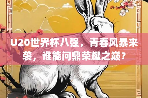 U20世界杯八强，青春风暴来袭，谁能问鼎荣耀之巅？