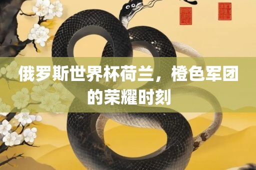俄罗斯世界杯荷兰，橙色军团的荣耀时刻眉山市正发家政服务有限公司