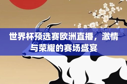 世界杯预选赛欧洲直播，激情与荣耀的赛场盛宴眉山市正发家政服务有限公司