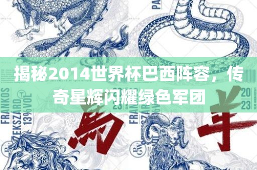 揭秘2014世界杯巴西阵容，传奇星辉闪耀绿色军团眉山市正发家政服务有限公司