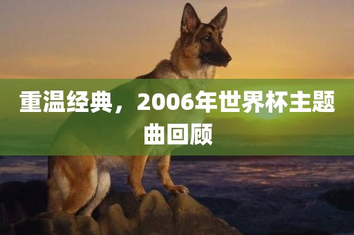 重温经典，2006年世界杯主题曲回顾眉山市正发家政服务有限公司