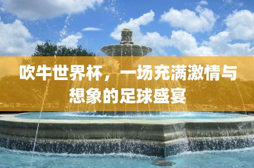 吹牛世界杯，一场充满激情与想象的足球盛宴眉山市正发家政服务有限公司