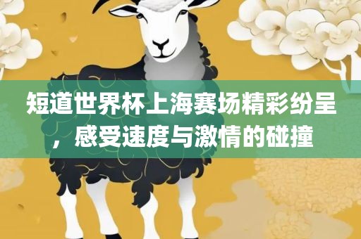 短道世界杯上海赛场精彩纷呈，感受速度与激情的碰撞