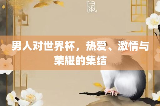 男人对世界杯，热爱、激情与荣耀的集结眉山市正发家政服务有限公司