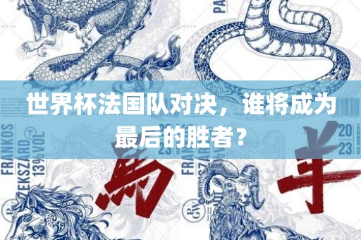 世界杯法国队对决，谁将成为最后的胜者？眉山市正发家政服务有限公司