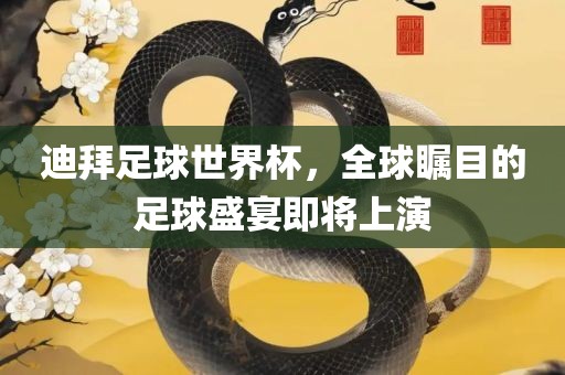 迪拜足球世界杯，全球瞩目的足球盛宴即将上演眉山市正发家政服务有限公司