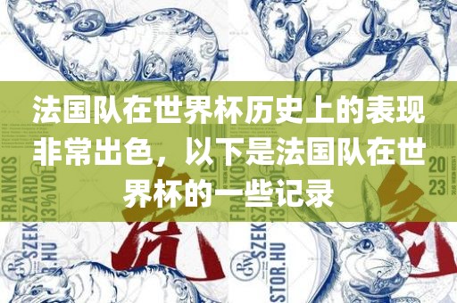 法国队在世界杯历史上的表现非常出色，以下是法国队在世界杯的一些记录