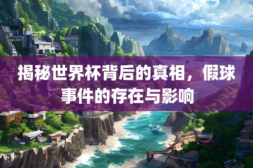 揭秘世界杯背后的真相，假球事件的存在与影响眉山市正发家政服务有限公司