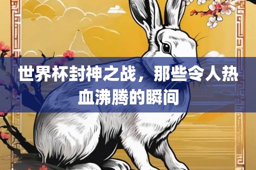 世界杯封神之战，那些令人热血沸腾的眉山市正发家政服务有限公司瞬间