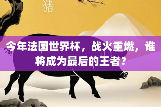 今年法国世界杯，战火重燃，谁将成为最后的王者？眉山市正发家政服务有限公司
