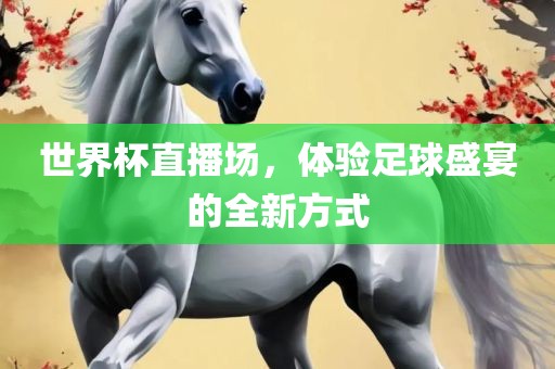 世界杯直播场眉山市正发家政服务有限公司，体验足球盛宴的全新方式