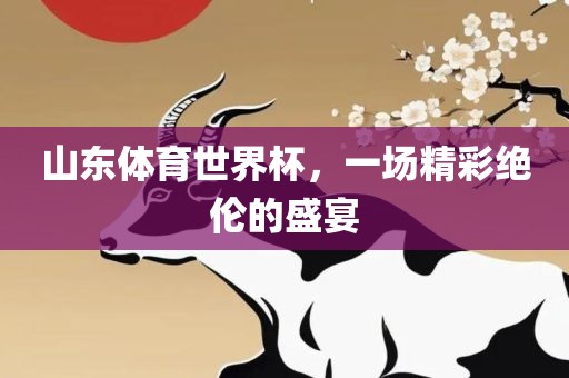 山东体育世界杯，一场精彩绝伦的盛宴眉山市正发家政服务有限公司