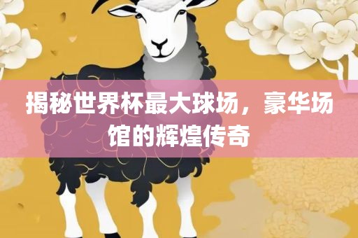 揭秘世界杯最大球场，眉山市正发家政服务有限公司豪华场馆的辉煌传奇