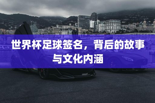 世界杯足球签名，背后的故事与文化内眉山市正发家政服务有限公司涵