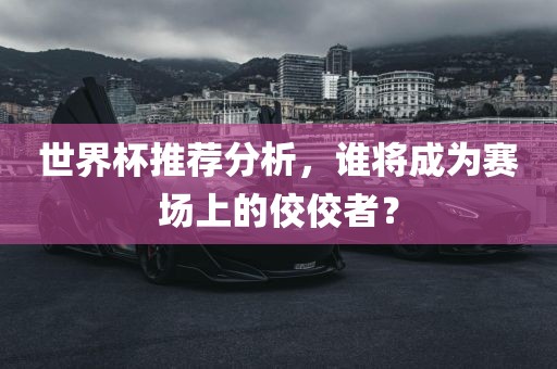 世界杯推荐分析，谁将成为赛场上的佼佼者？眉山市正发家政服务有限公司