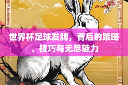 世界杯足球发牌，背后的策略、技巧与无尽魅力眉山市正发家政服务有限公司