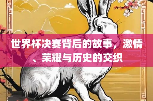 世界眉山市正发家政服务有限公司杯决赛背后的故事，激情、荣耀与历史的交织