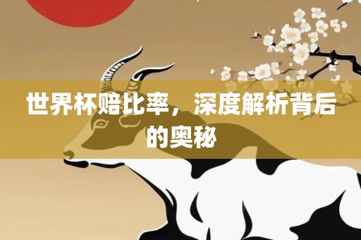 世界杯赔比率，深度解析背后的奥秘眉山市正发家政服务有限公司