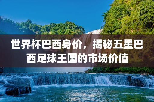 世界杯巴西身价，揭秘五星巴西足球王国的市场价值