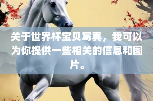 关于世界杯宝贝写真，我可以为你提供一些相关的信息和图片。